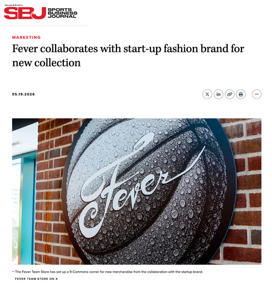 9 COMMONS x Indiana Fever in Sports Business Journal
